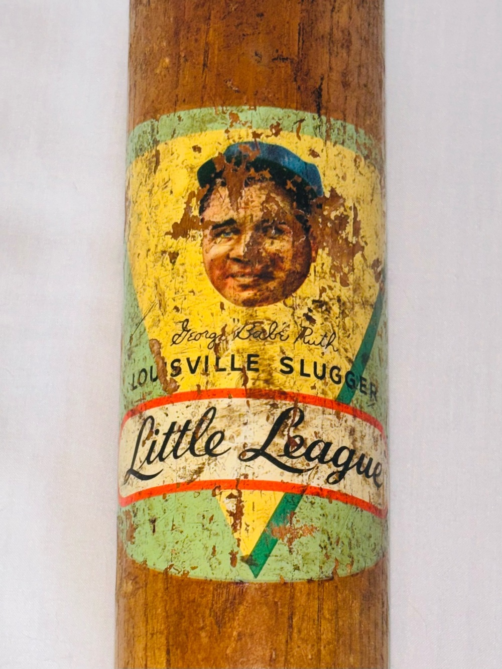 Vintage Babe Ruth Louisville Slugger Little League Baseball Bat 1950s Youth